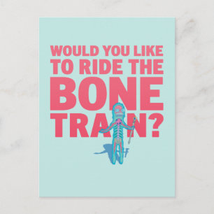 RICK AND MORTY™   Anatomy Park - Bone Train Invitation Postcard