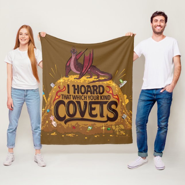 RICK AND MORTY™ | Balthromaw's Hoard Fleece Blanket (In Situ)