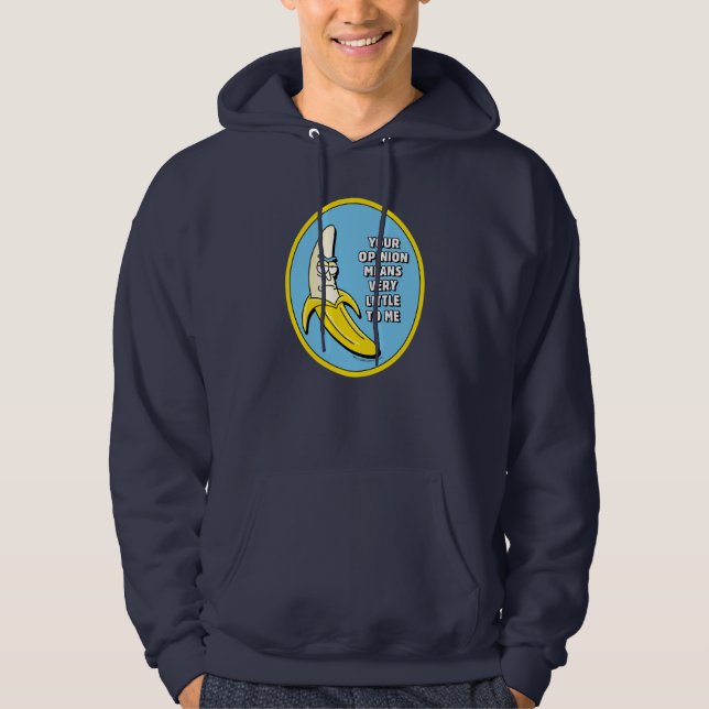 RICK AND MORTY™ | Banana Rick Badge Hoodie (Front)