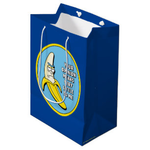 RICK AND MORTY™   Banana Rick Badge Medium Gift Bag