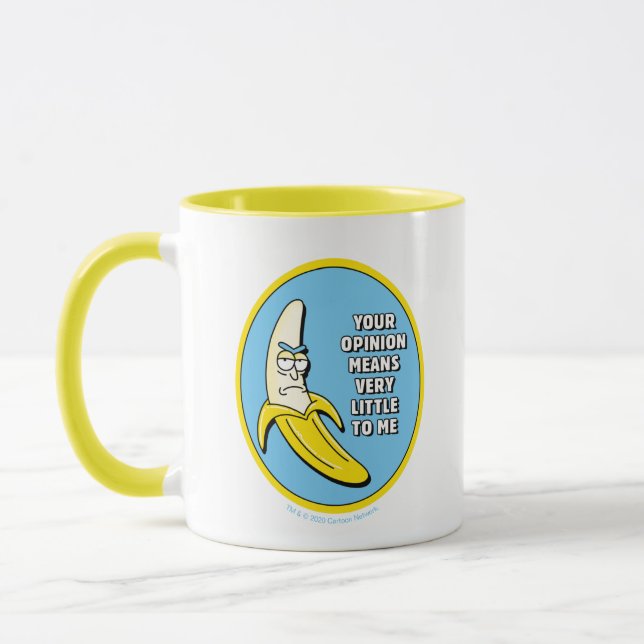 RICK AND MORTY™ | Banana Rick Badge Mug (Left)