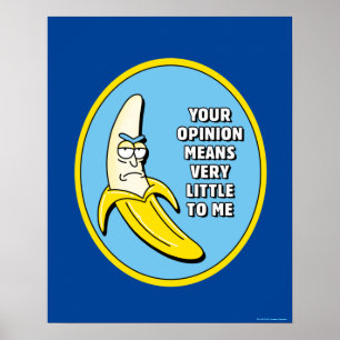 RICK AND MORTY™ Banana Rick Badge Poster
