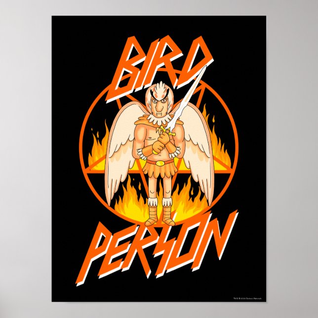 RICK AND MORTY™ | Bird Person Pentagram Poster (Front)