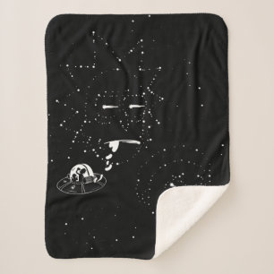 RICK AND MORTY™   Constellations Sherpa Blanket
