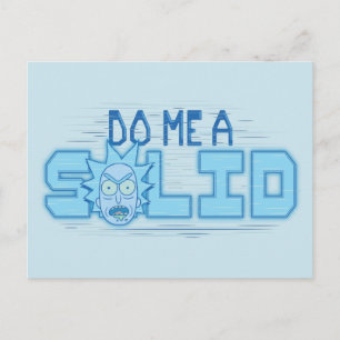 RICK AND MORTY™   Do Me A Solid Invitation Postcard