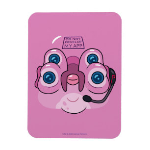 RICK AND MORTY™   DO NOT DEVELOP MY APP MAGNET