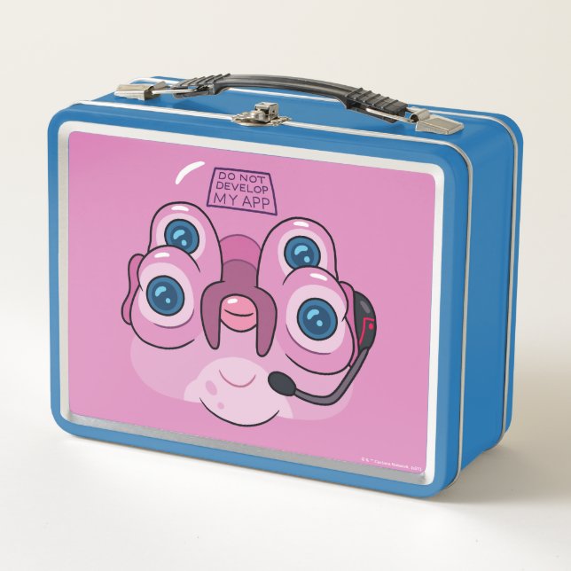 RICK AND MORTY™ | DO NOT DEVELOP MY APP METAL LUNCH BOX (Front)