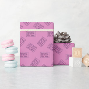 RICK AND MORTY™   DO NOT DEVELOP MY APP WRAPPING PAPER