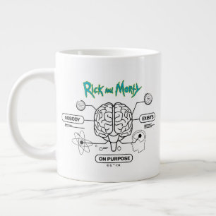 RICK AND MORTY™   Download Backup Brain Large Coffee Mug