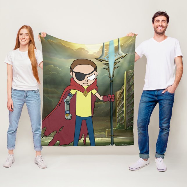 RICK AND MORTY™ | Evil Morty Fleece Blanket (In Situ)