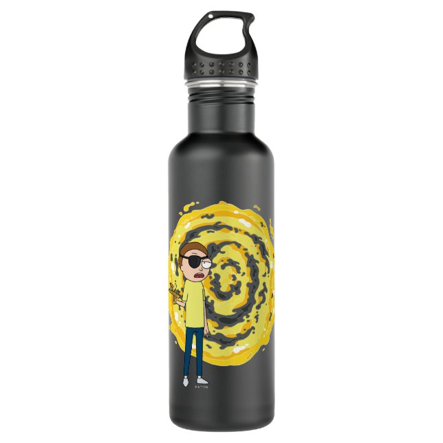 RICK AND MORTY™ | Evil Morty Portal 710 Ml Water Bottle (Front)
