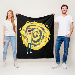 RICK AND MORTY™   Evil Morty Portal Fleece Blanket