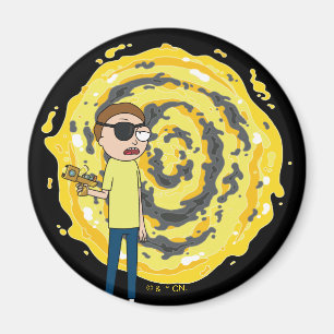 RICK AND MORTY™   Evil Morty Portal Magnet