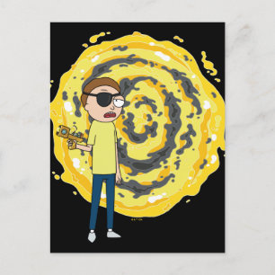 RICK AND MORTY™ Evil Morty Portal Postcard