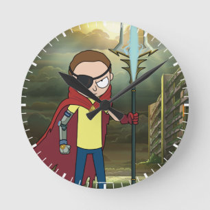 RICK AND MORTY™   Evil Morty Round Clock