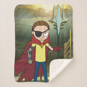 RICK AND MORTY™   Evil Morty Sherpa Blanket