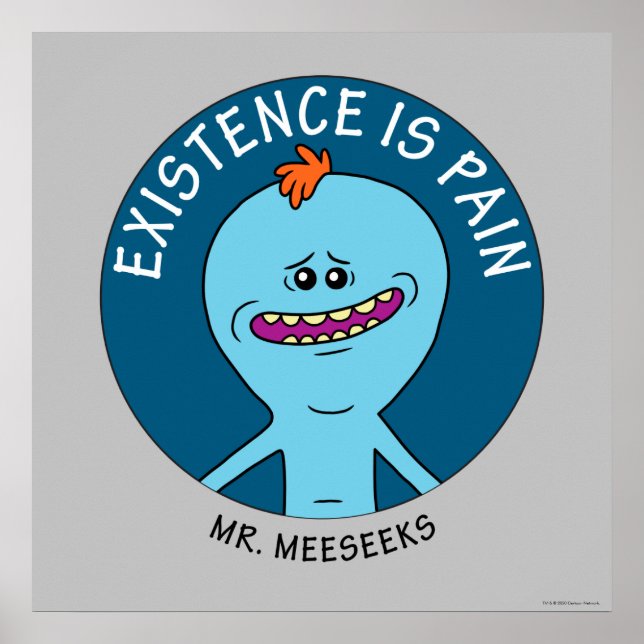 RICK AND MORTY™ | Existence Is Pain Poster (Front)