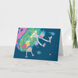 RICK AND MORTY™   Falling From Infected Portal Card