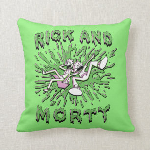 RICK AND MORTY™   Falling Into Acid Vat Cushion