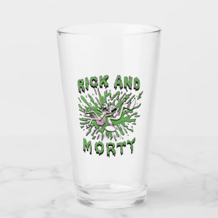 RICK AND MORTY™ Falling Into Acid Vat Glass