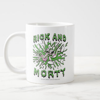 RICK AND MORTY™ | Falling Into Acid Vat Large Coffee Mug