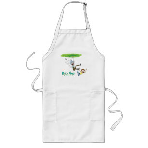 RICK AND MORTY™   Falling Out Of Portal Long Apron