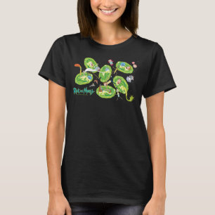 RICK AND MORTY™   Falling Through Portals Pattern T-Shirt