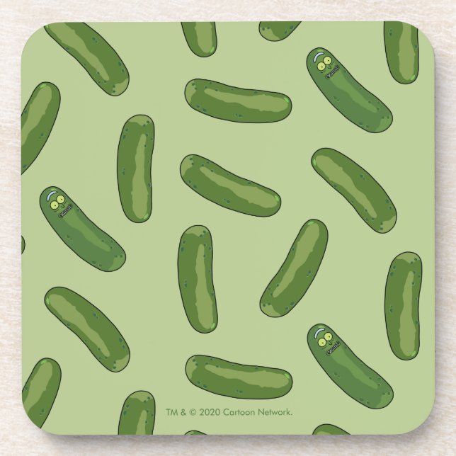 RICK AND MORTY™ | Flip The Pickle Coaster (Front)