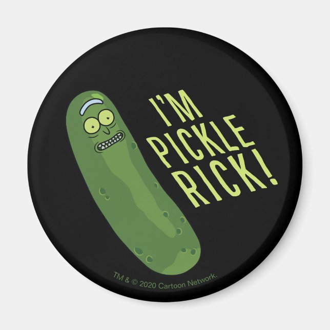 RICK AND MORTY™ | Flip The Pickle Magnet (Front)