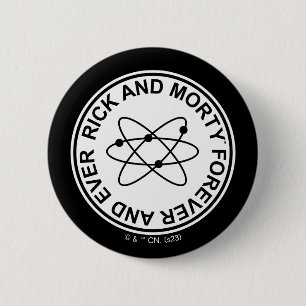 Rick and Morty Forever and Ever Atomic Badge