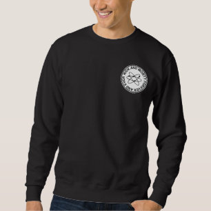 Rick and Morty Forever and Ever Atomic Badge Sweatshirt