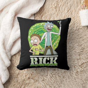 RICK AND MORTY™   Green Splash Cushion
