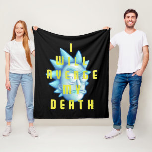 RICK AND MORTY™ I Will Avenge My Death Fleece Blanket