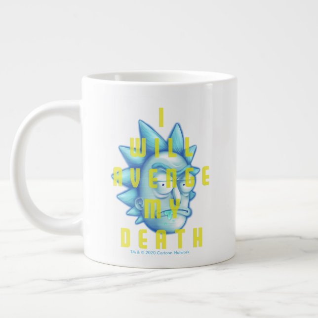 RICK AND MORTY™ | I Will Avenge My Death Large Coffee Mug (Left)