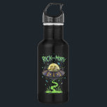 RICK AND MORTY™ | Illustrated Space Flight Graphic 532 Ml Water Bottle<br><div class="desc">Check out this illustrated graphic of Rick and Morty in their space ship emerging from a portal into another part of the universe!</div>