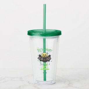 RICK AND MORTY™   Illustrated Space Flight Graphic Acrylic Tumbler