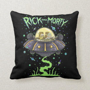 RICK AND MORTY™ Illustrated Space Flight Graphic Cushion