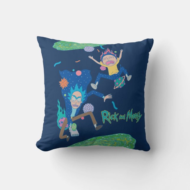 RICK AND MORTY™ | Infected Portal Jump Cushion (Front)