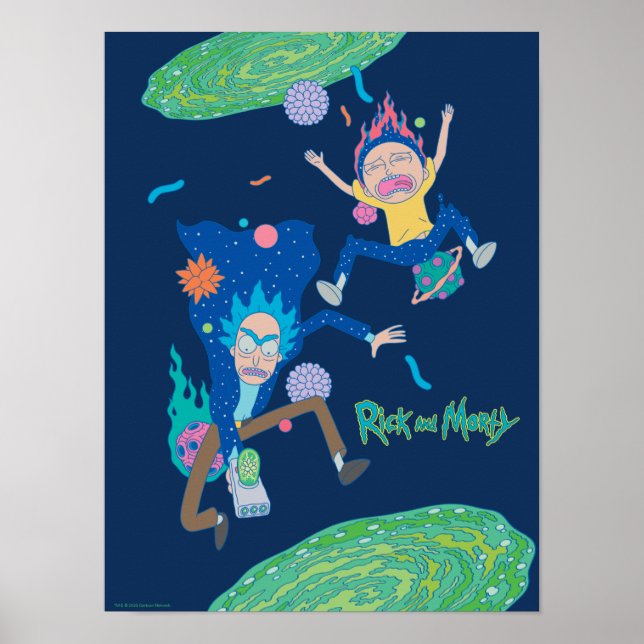 RICK AND MORTY™ | Infected Portal Jump Poster (Front)