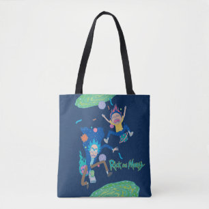 RICK AND MORTY™   Infected Portal Jump Tote Bag