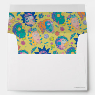 RICK AND MORTY™   Infected Smith Family Pattern Envelope