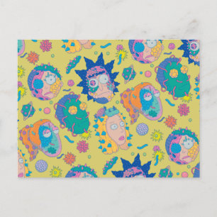 RICK AND MORTY™   Infected Smith Family Pattern Invitation Postcard