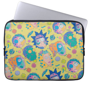 RICK AND MORTY™ Infected Smith Family Pattern Laptop Sleeve