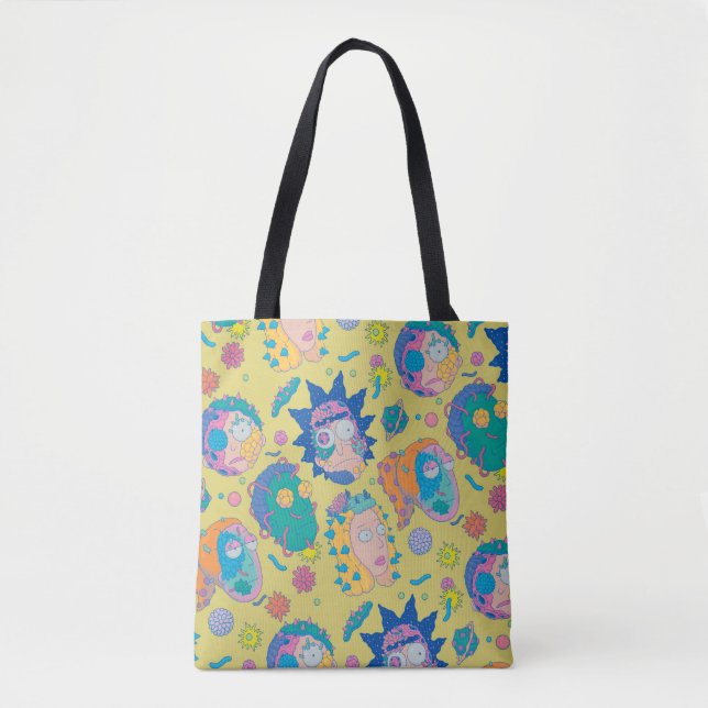 RICK AND MORTY™ | Infected Smith Family Pattern Tote Bag (Front)