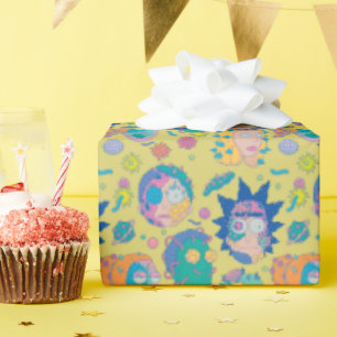RICK AND MORTY™   Infected Smith Family Pattern Wrapping Paper