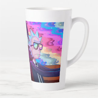 Rick and Morty Latte Mug