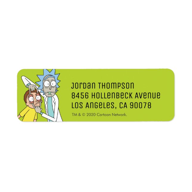 RICK AND MORTY™ | Look At That Return Address Label (Front)
