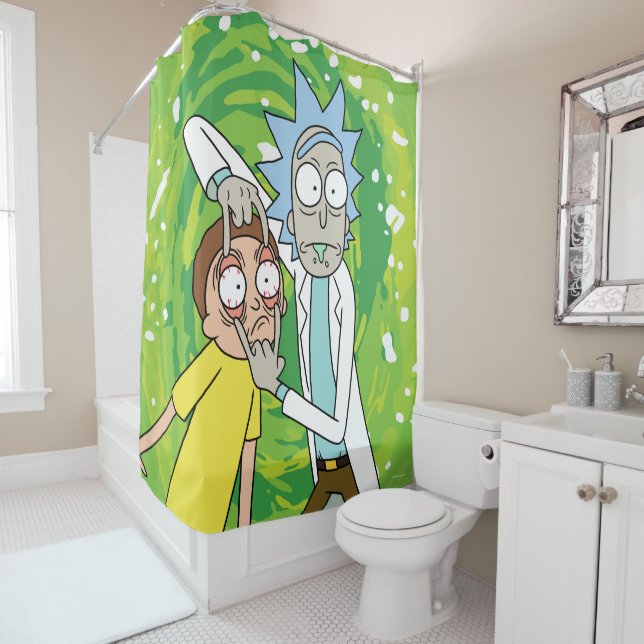 RICK AND MORTY™ | Look At That Shower Curtain (In Situ)