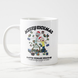 Rick and Morty   Merry Rickmas Presents Large Coffee Mug