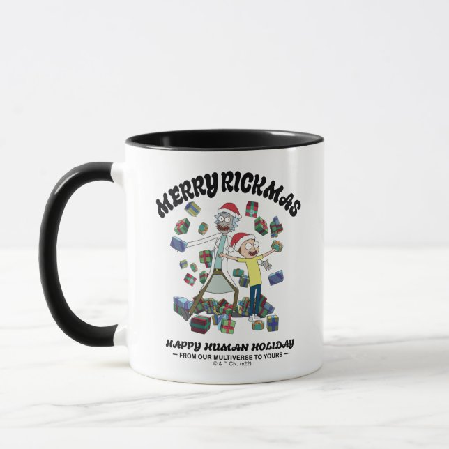 Rick and Morty | Merry Rickmas Presents Mug (Left)